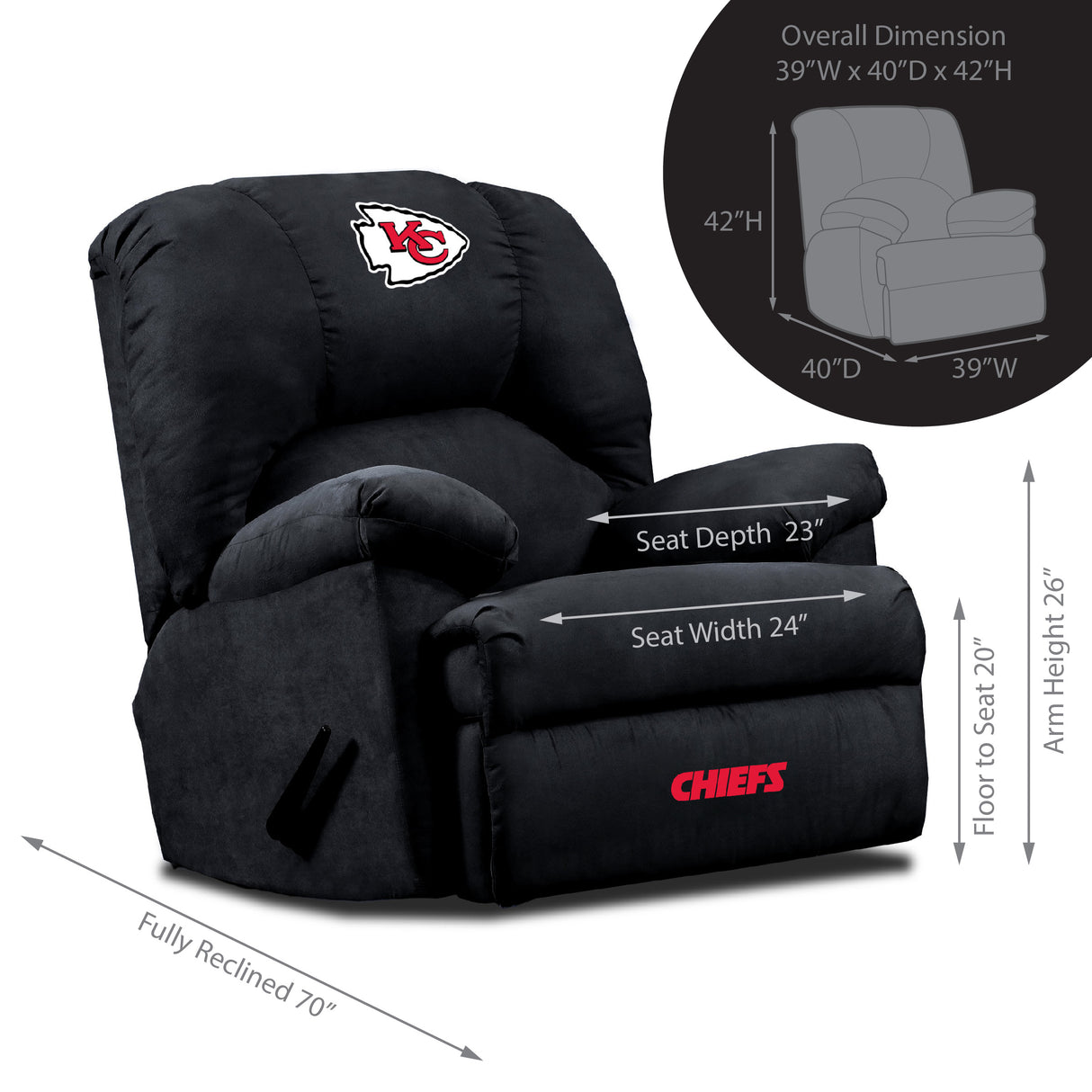 Kansas City Chiefs GM Recliner