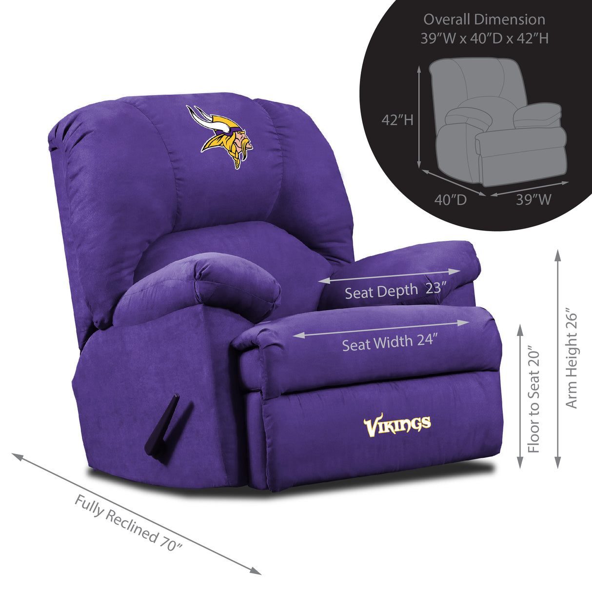 Minnesota Vikings GM Recliner