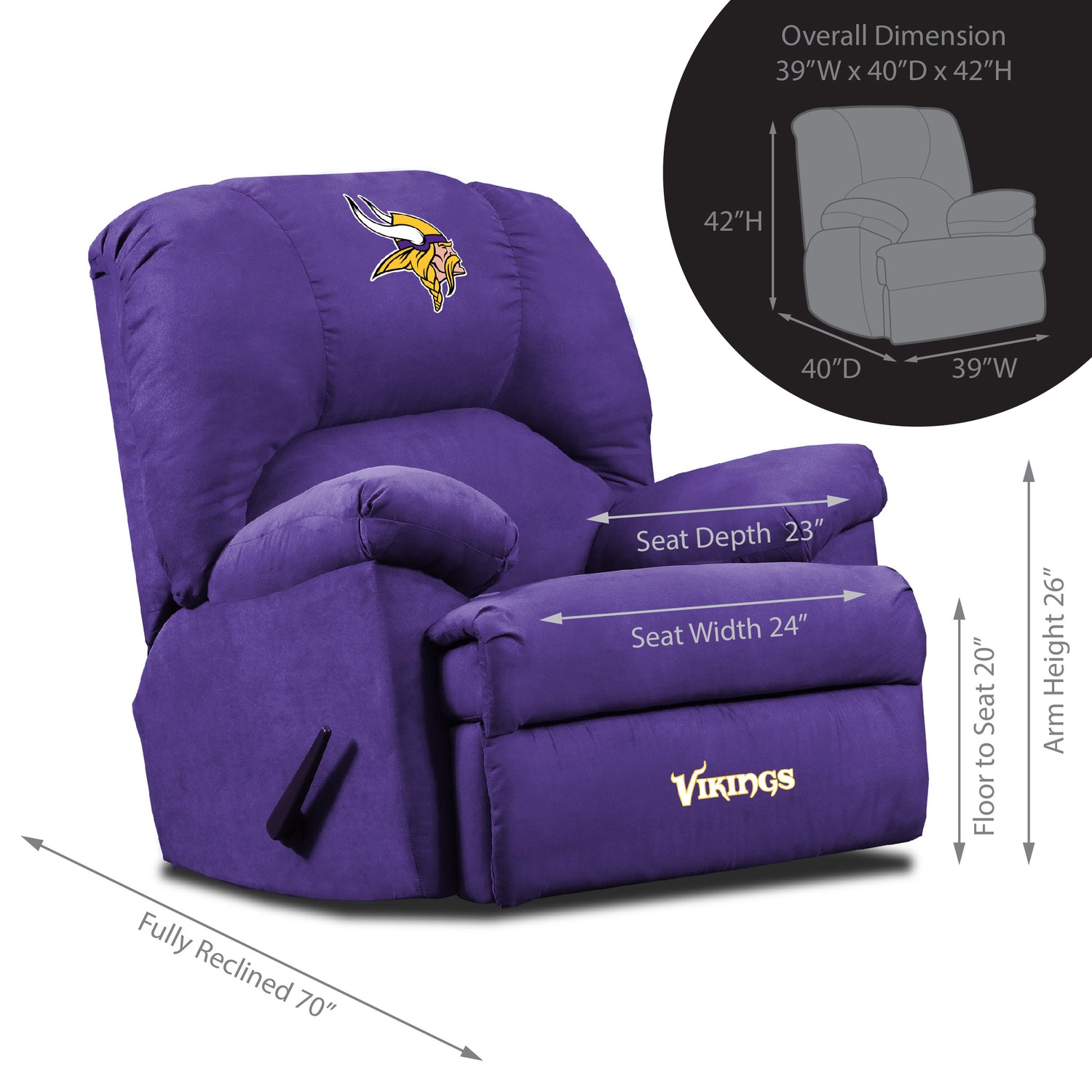 Minnesota Vikings GM Recliner