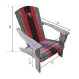 Tampa Bay Buccaneers Wood Adirondack Chair