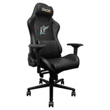 Xpression Pro Gaming Chair with Florida Marlins Cooperstown Secondary Logo
