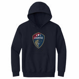 North Carolina Courage Vintage Primary Logo WHT