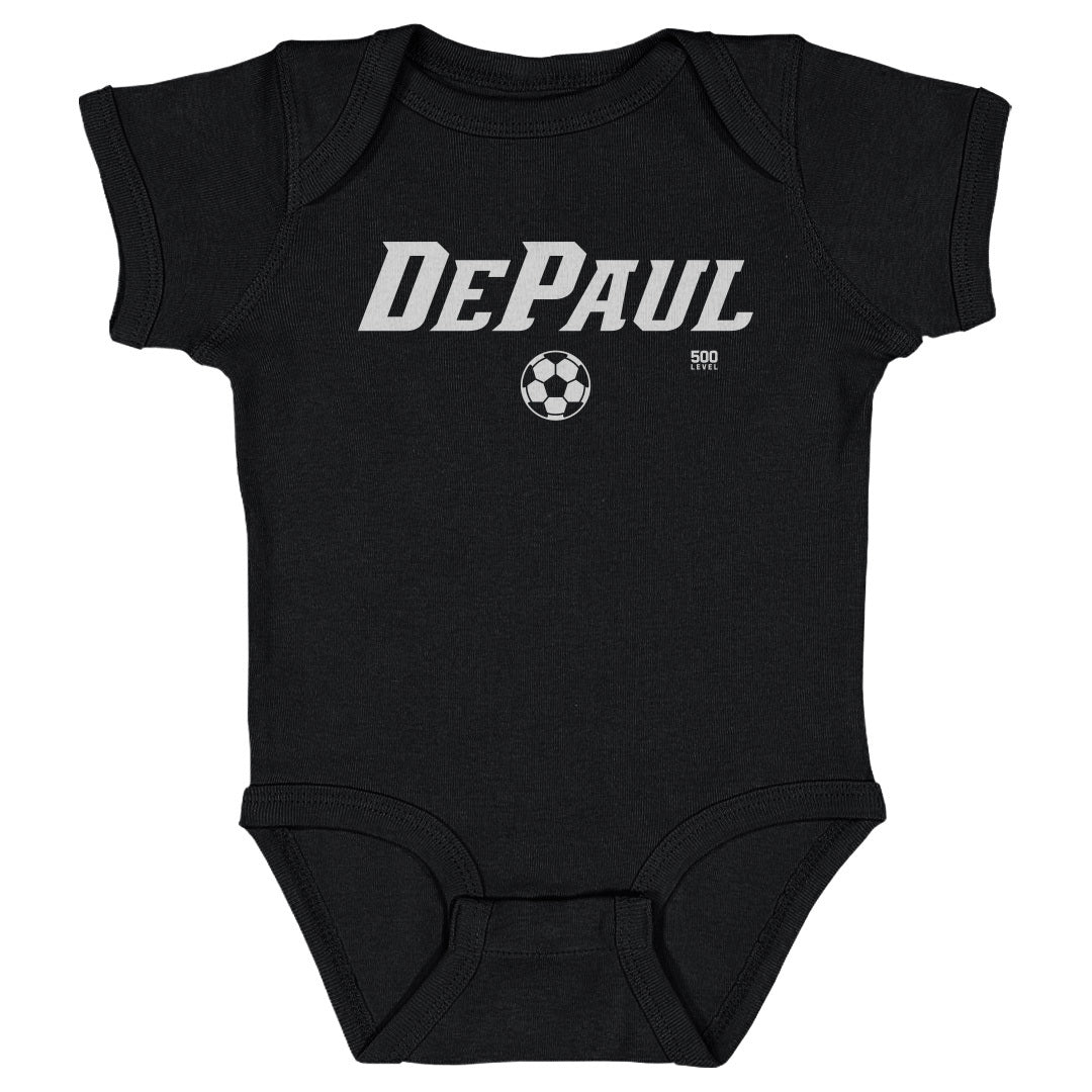 DePaul Blue Demons Soccer Minimalist WHT