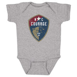 North Carolina Courage Vintage Primary Logo WHT