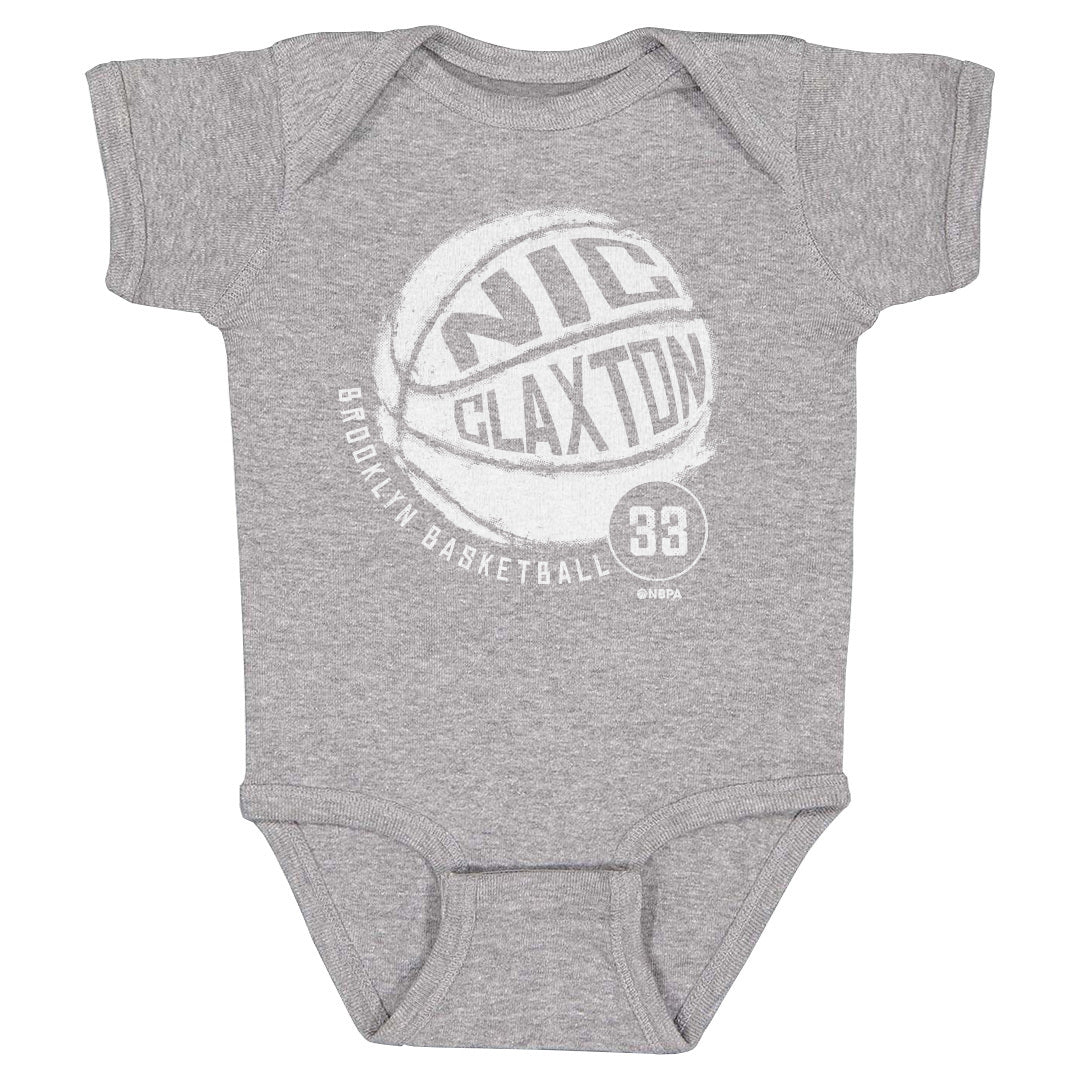 Nic Claxton Brooklyn Basketball WHT