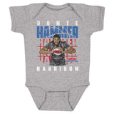 Hammer Harrison Harlem Globetrotters Pose WHT