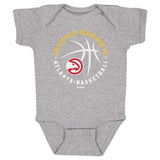 Zaccharie Risacher Atlanta Hawks Player Ball WHT