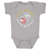 Jalen Johnson Atlanta Hawks Player Ball WHT