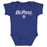 DePaul Blue Demons Volleyball Minimalist WHT