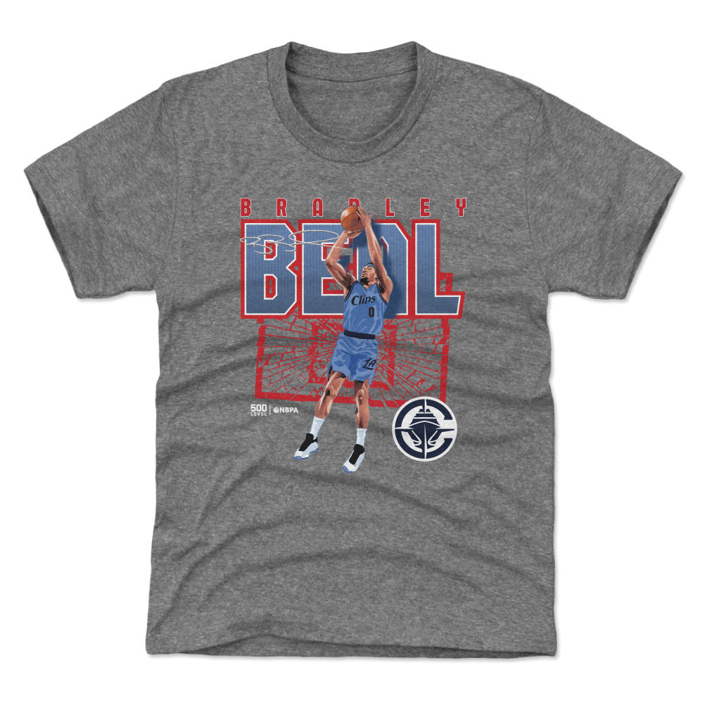 Bradley Beal Los Angeles Clippers Shattered WHT