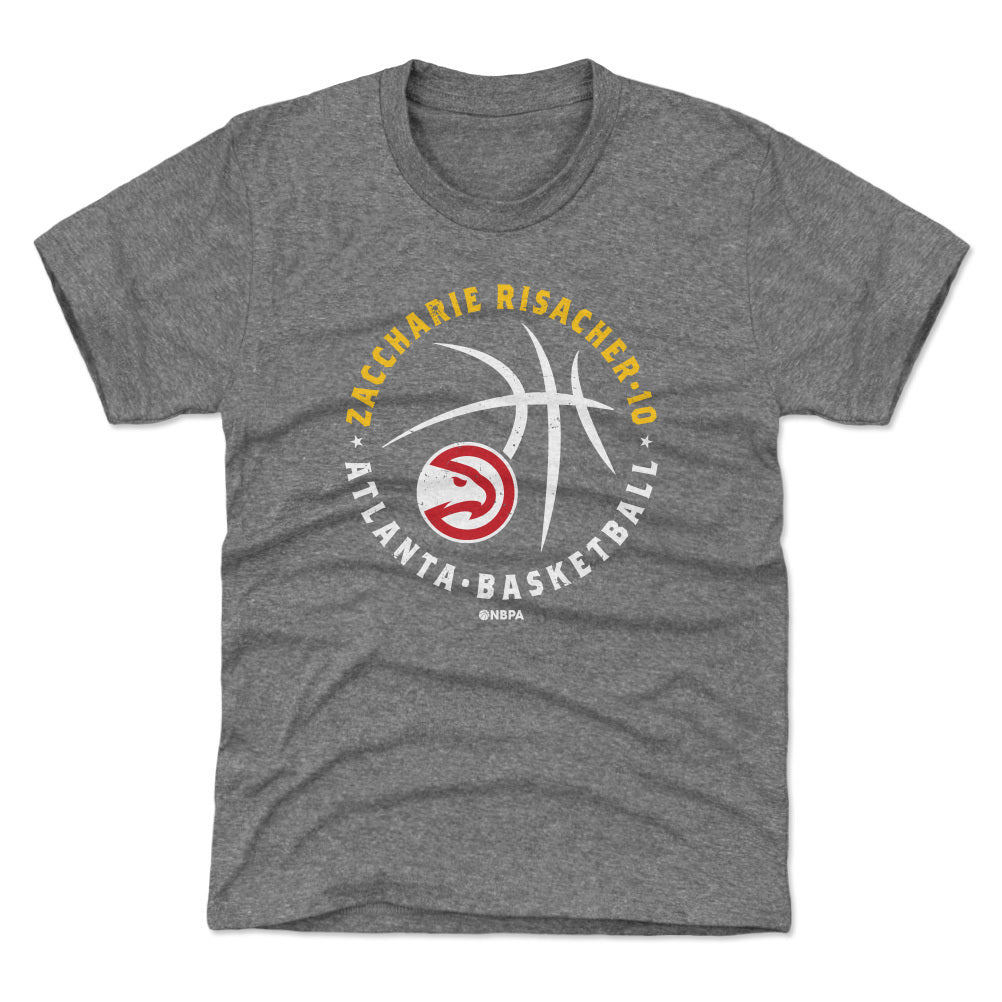 Zaccharie Risacher Atlanta Hawks Player Ball WHT