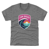 San Diego Wave FC Vintage Primary Logo WHT