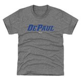 DePaul Blue Demons Wordmark Royal WHT
