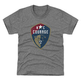 North Carolina Courage Vintage Primary Logo WHT