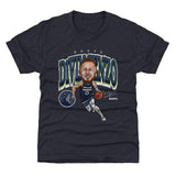 Donte DiVincenzo Minnesota Timberwolves Cartoon NBA WHT