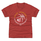 Jalen Johnson Atlanta Hawks Player Ball WHT