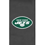 Silver Club Chair with  New York Jets Primary Logo