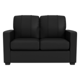 Silver Loveseat with Houston Astros Logos