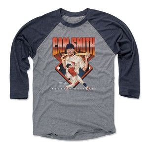 Navy / Heather Gray