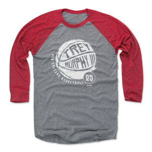 Red / Heather Gray