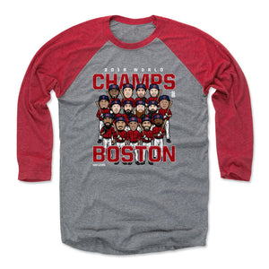 Red / Heather Gray