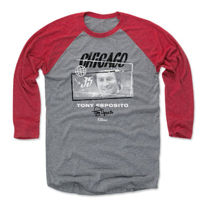 Red / Heather Gray