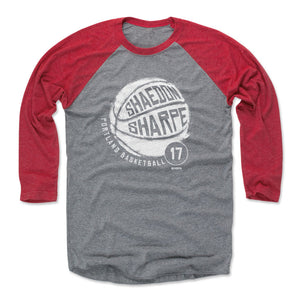 Red / Heather Gray