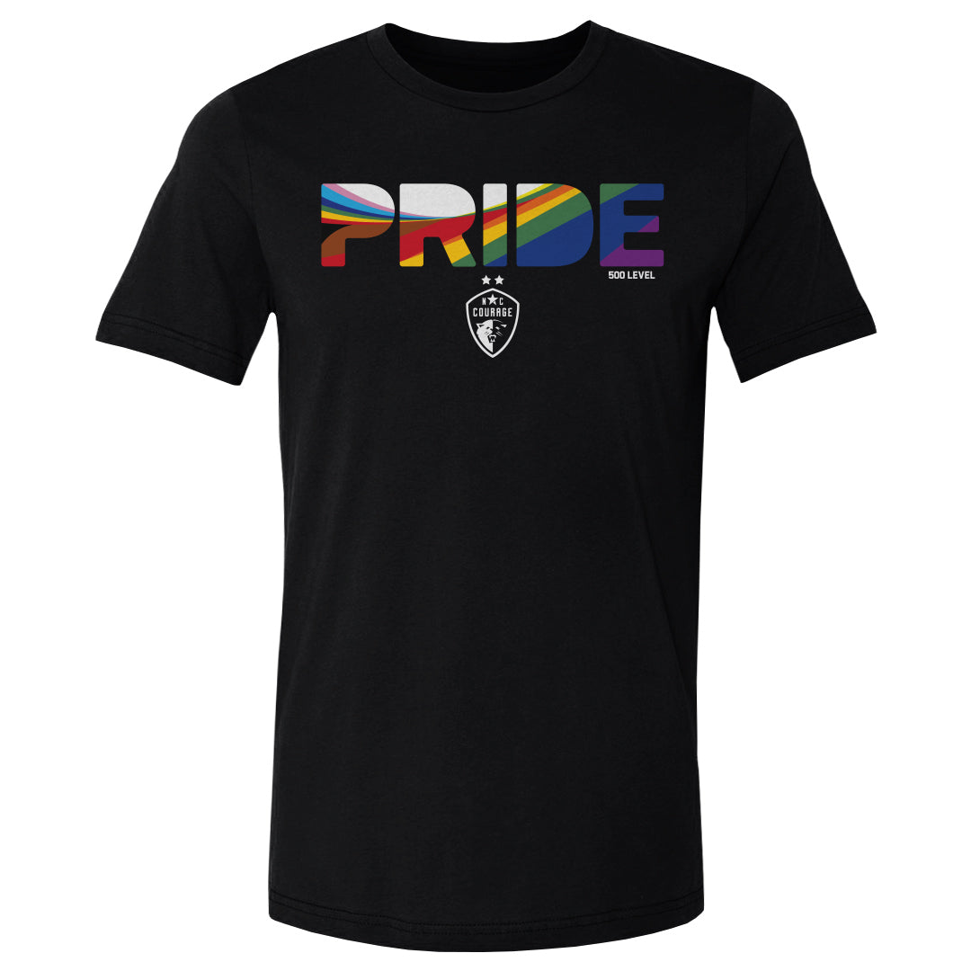 North Carolina Courage Pride Stripes 2025 WHT