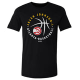 Jalen Johnson Atlanta Hawks Player Ball WHT