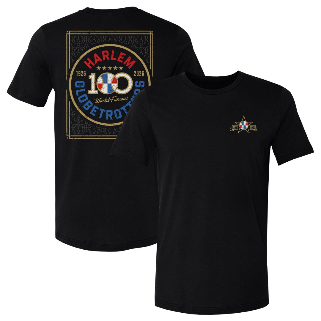 Harlem Globetrotters 100 Years F&B WHT