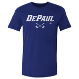 DePaul Blue Demons Golf Minimalist WHT