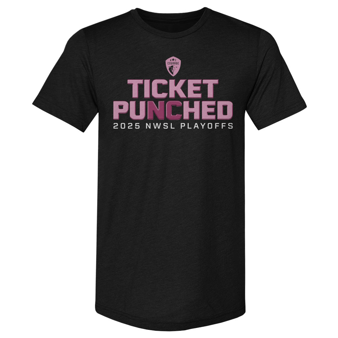 North Carolina Courage Ticket Punched 2025 WHT
