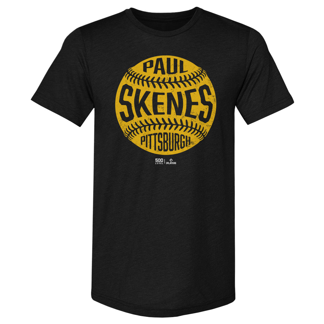 Paul Skenes Pittsburgh Vintage Baseball WHT