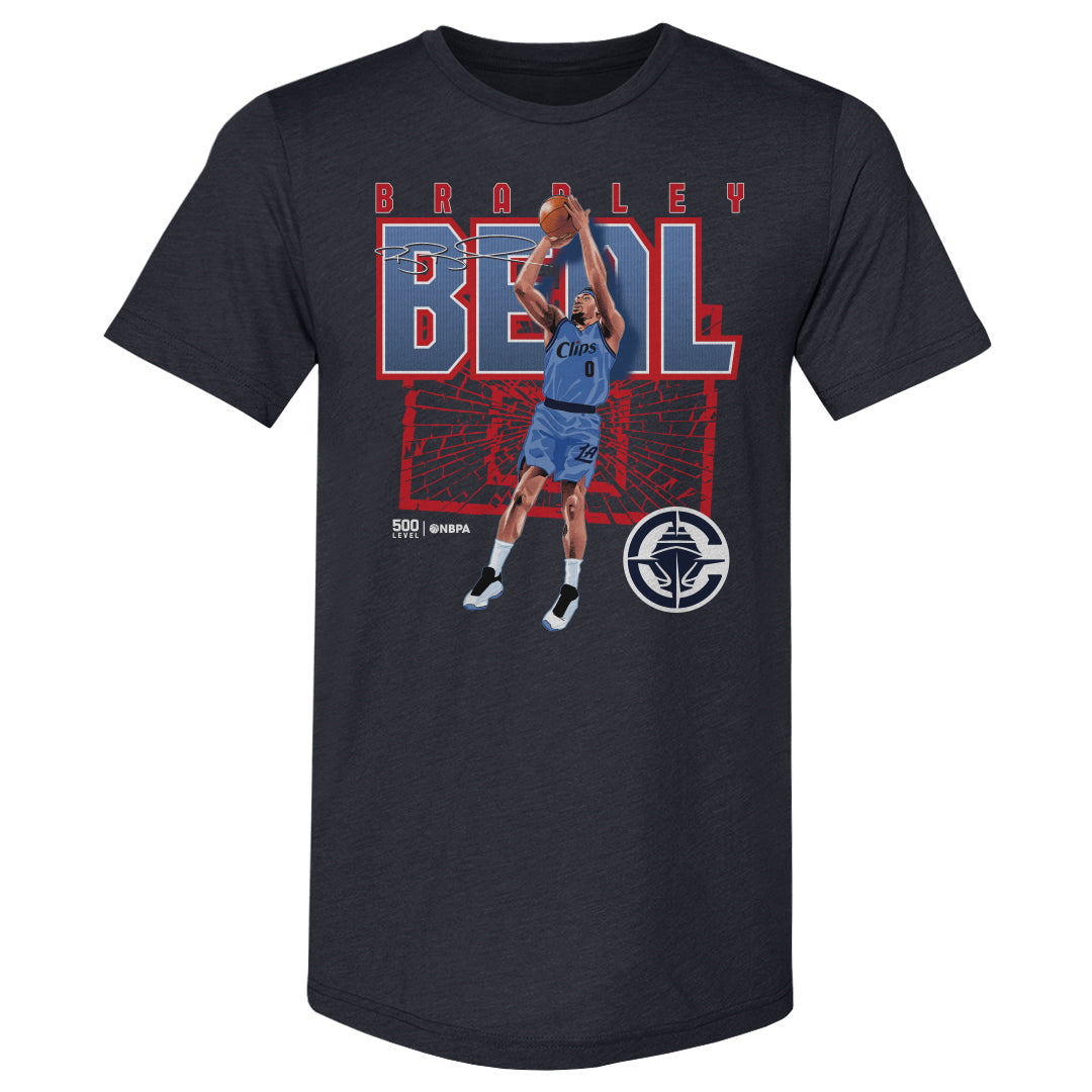 Bradley Beal Los Angeles Clippers Shattered WHT