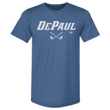 DePaul Blue Demons Golf Minimalist WHT