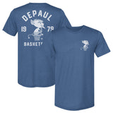 DePaul Blue Demons Basketball 1979 F&B WHT
