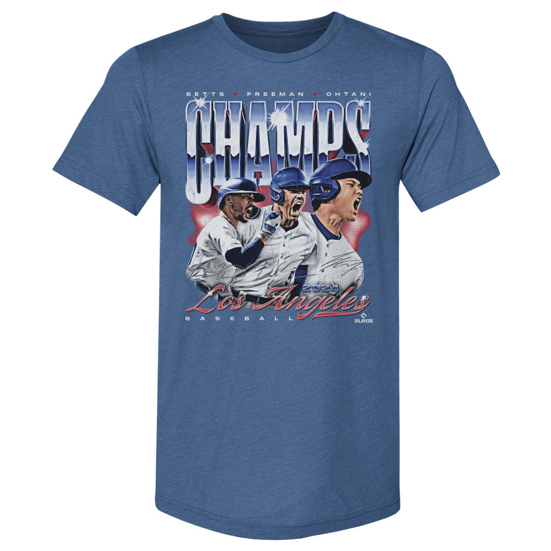 Los Angeles Baseball 2024 Champs Trio Vintage WHT