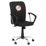 Curve Task Chair with New York Yankees Secondary