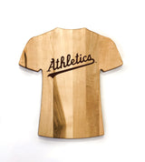 Athletics Team Jersey Cutting Board | Customize With Your Name & Number | Add a Personalized Note