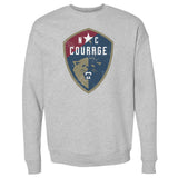 North Carolina Courage Vintage Primary Logo WHT