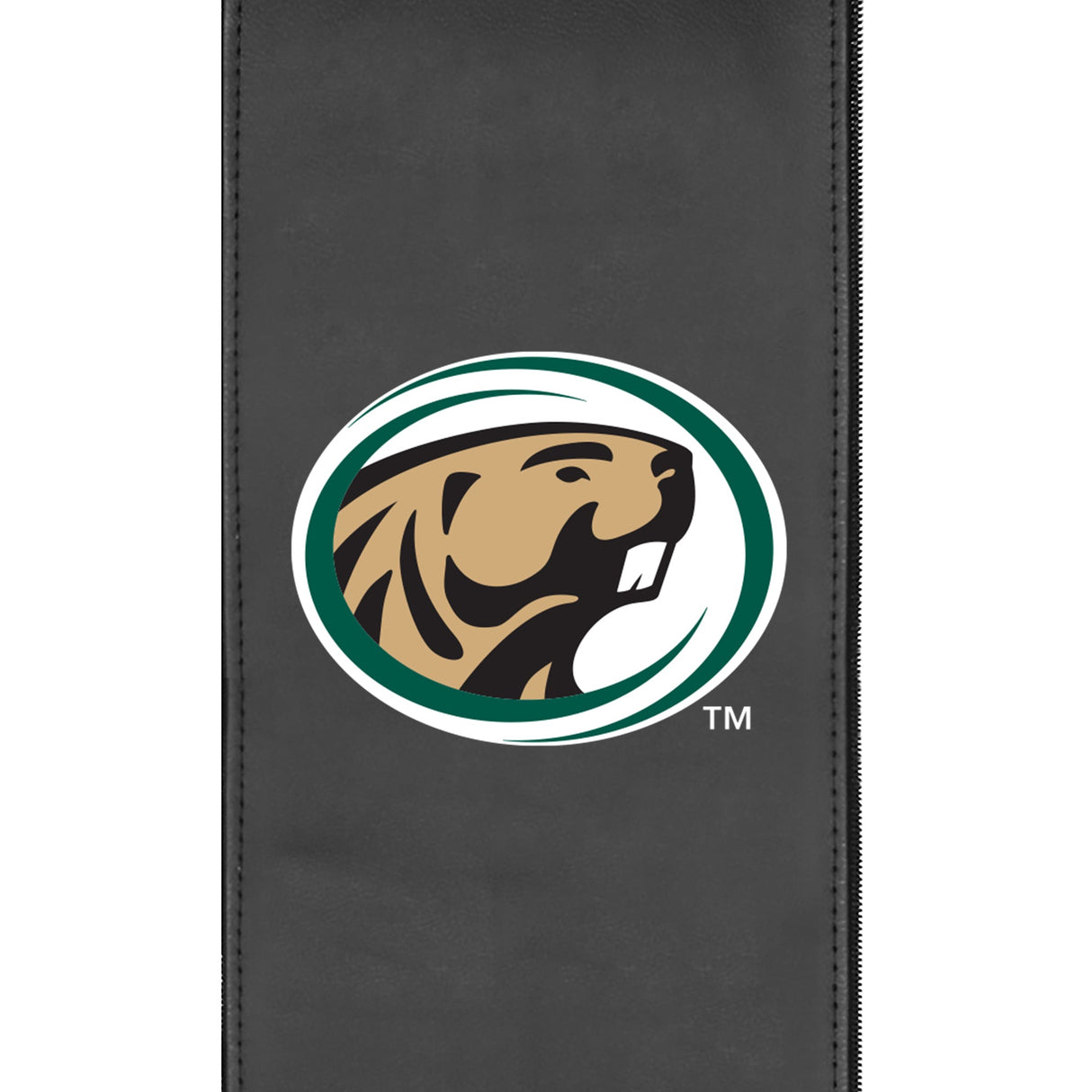 Silver Club Chair with Bemidji State University Primary Logo