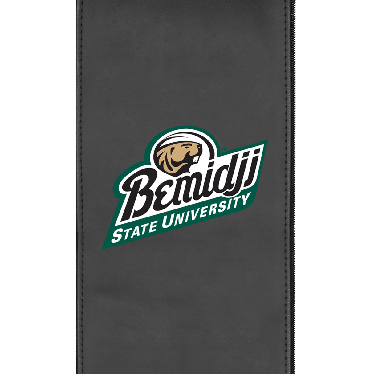 Silver Club Chair with Bemidji State University Secondary Logo