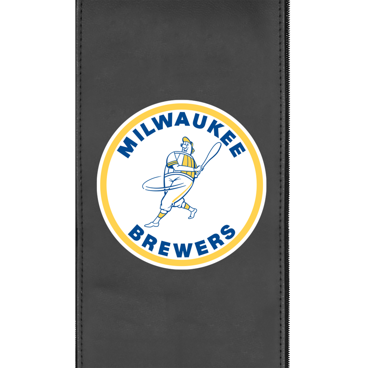 Swivel Bar Stool 2000 with Milwaukee Brewers Cooperstown Primary