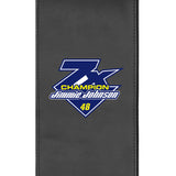 Silver Club Chair with  Jimmie Johnson 7 Time Champion Logo