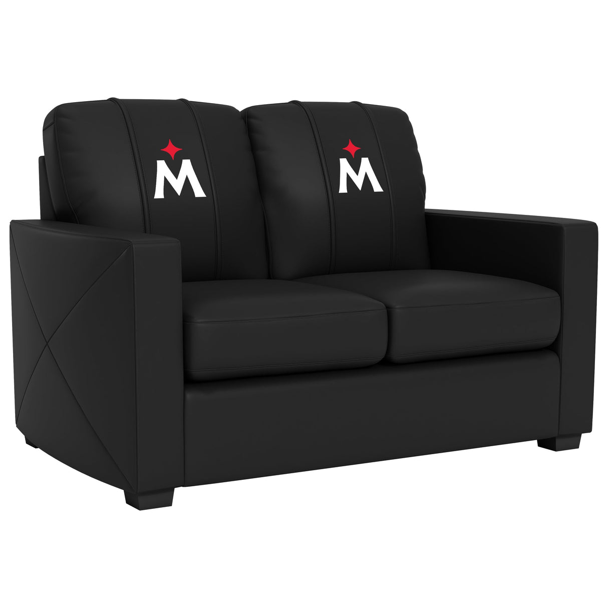 Silver Loveseat with Minnesota Twins Alternate