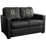 Silver Loveseat with Houston Rockets Team Commemorative Logo
