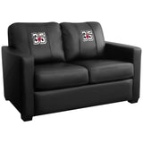 Silver Loveseat Miami Heat Team Commemorative Logo