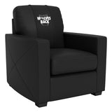 Silver Club Chair with Minnesota Timberwolves 2024 Playoffs Logo