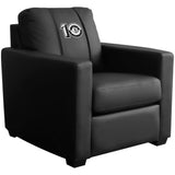 Silver Club Chair with Brooklyn Nets Team Commemorative Logo