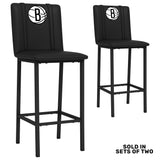 Bar Stool 500 with Brooklyn Nets Primary Set of 2